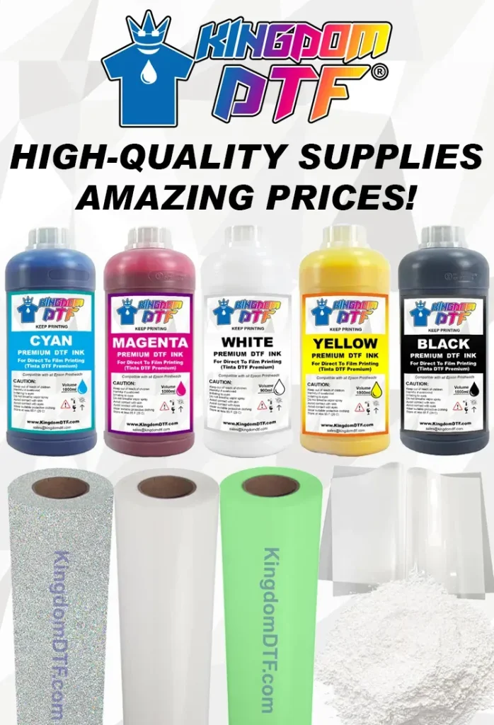 DTF Printing Supplies: Top 10 You Can’t Miss for Success